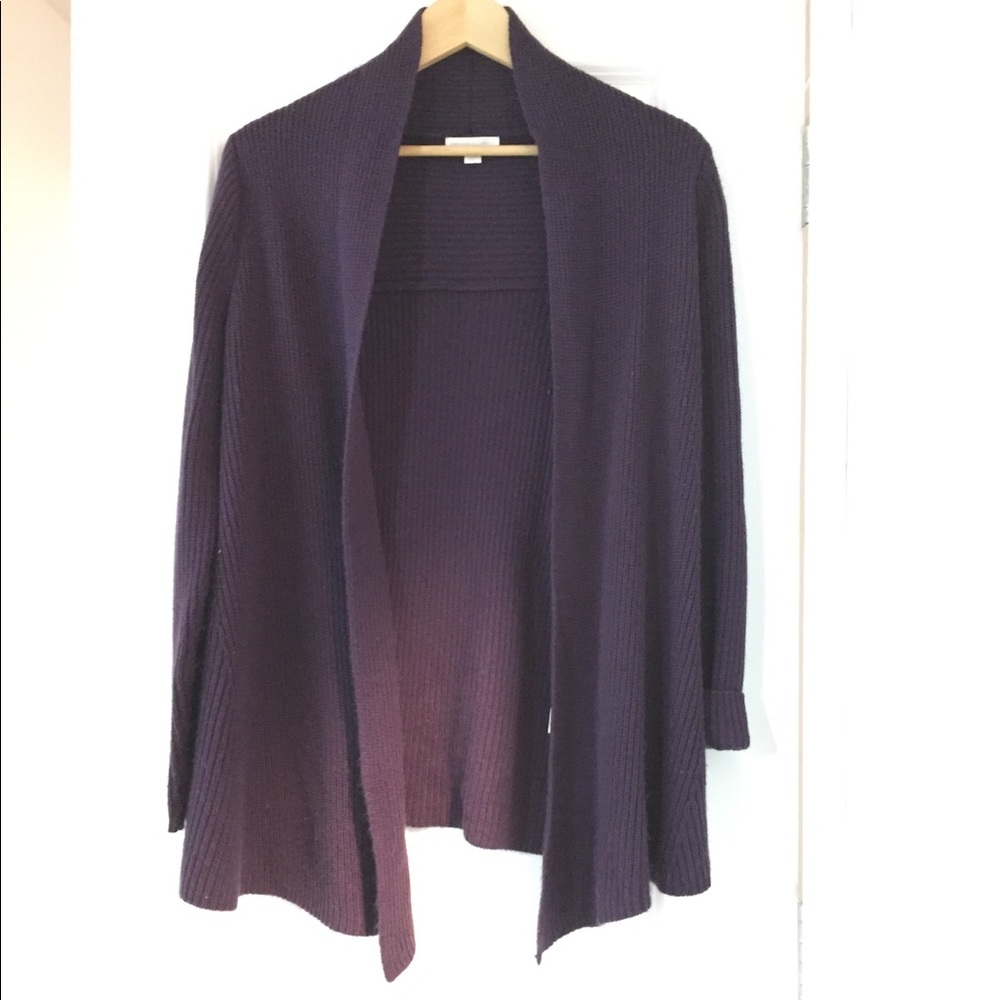 Purple oversized sweater